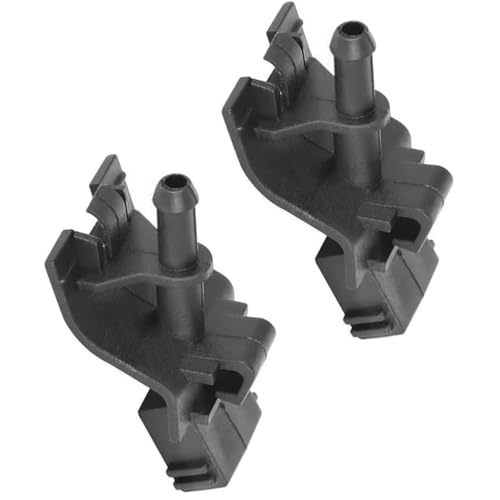 QLOREGS Scheibenwaschdüse Kompatibel Mit Toyota Für Camry XV40 2006–2011 Für RAV4 XA30 2005 2006 2007 2008–2012, 2 Stück Frontscheibenwischer-Waschdüse 85381–12300 von QLOREGS