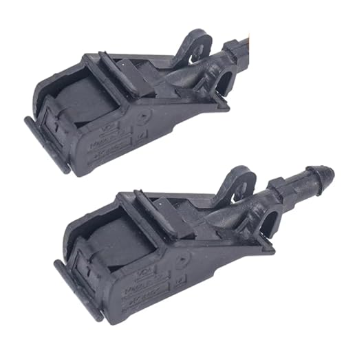 QLOREGS Scheibenwaschdüse Kompatibel Mit VW Für Touareg 2003–2010 Für Eurovan T4 T5 2003–2013, 2 Stück Frontscheibenwaschdüsen-Sprinkler, OEM: 6RD955985 von QLOREGS