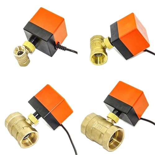1/2" 3/4" 1" 2" Motorized Ball Valve 220V 12V 24V 3-Wire 2 Point Control Brass Electric Ball Valve(2",12VDC) von QLRCCKVVT