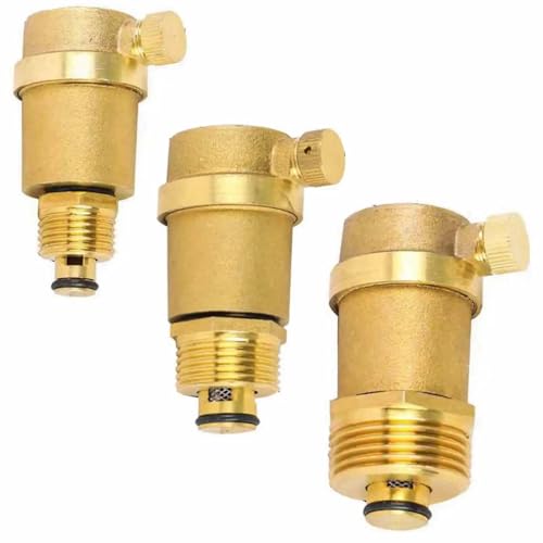 1/2" 3/4" 1" BSP Male Brass Automatic Air Release Valve Vent Valve For Heating Pipe(1") von QLRCCKVVT