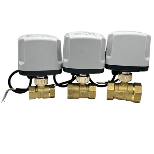 1/2" 3/4" 1" Waterproof Electric Ball Valve DC12V DC24V AC220V Brass Motorized Ball Valve Metal Motor With 2 Way Valves(DN20,24VDC_CR04) von QLRCCKVVT