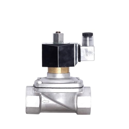 1-1/4" Normally Open Stainless Steel Solenoid Valve With LED Power Indicator 24V 12V 220V 110V(NPT_120VAV_NBR-SEAL) von QLRCCKVVT