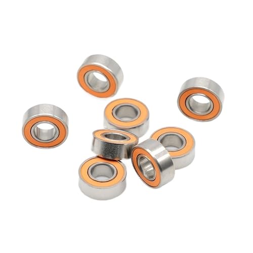 1 Stück Keramiklager 5 x 11 x 4 mm SMR115 2RS CB ABEC7 5 x 11 x 4 Edelstahl-Hybrid-Keramik-Kugellager ohne Fett, schnelles Drehen von QLRCCKVVT