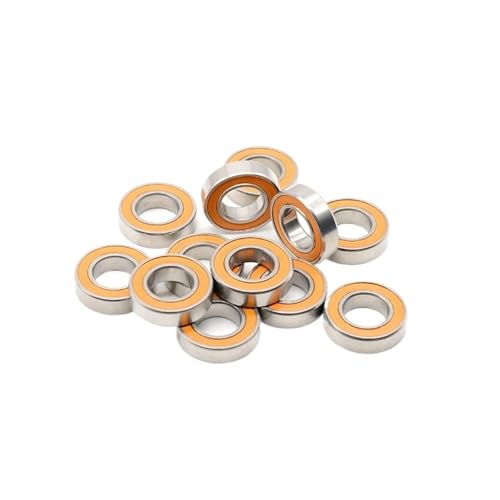 1 Stücke S6800 2RS CB ABEC7 10x19x5mm 6800 edelstahl hybrid keramik kugellager Ohne Fett Schnelle Drehen von QLRCCKVVT