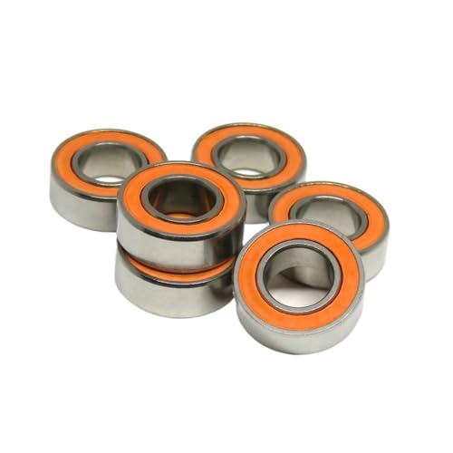 1 stücke S687 2RS Hybrid Keramik Lager ABEC7 7x14x5 Edelstahl Keramik Rollen Lager 687 S687C SMR687 SMR147 SMR147C RS 2RS(S696C-2OS 6x15x5mm) von QLRCCKVVT