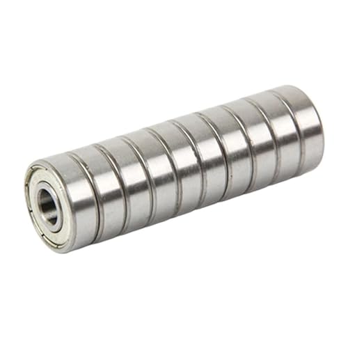 10 STÜCKE ABEC-5 6201ZZ 6201Z 6201-2Z 6201 ZZ 12 * 32 * 10mm Metalldichtung Rillenkugellager 12x32x10mm(ABEC 5) von QLRCCKVVT