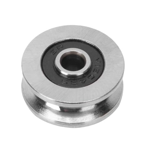 10 Stücke 4 * 18 * 8mm V-Nut Laufrollenlager Hochgeschwindigkeitsführungsschienen-Kugellager for Schienen-Linearbewegungssystem von QLRCCKVVT
