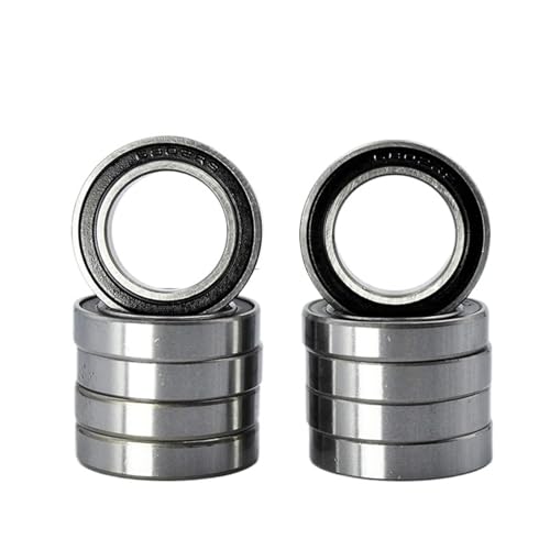 10 stücke 6802 2RS ZZ 15 * 24 * 5mm 6802RS 6800Z DDU 2Z Innen Durchmesser 15 mm Chrom Stahl tiefe Nut Bikes Fahrräder Kugellager(6802 ZZ Normal) von QLRCCKVVT