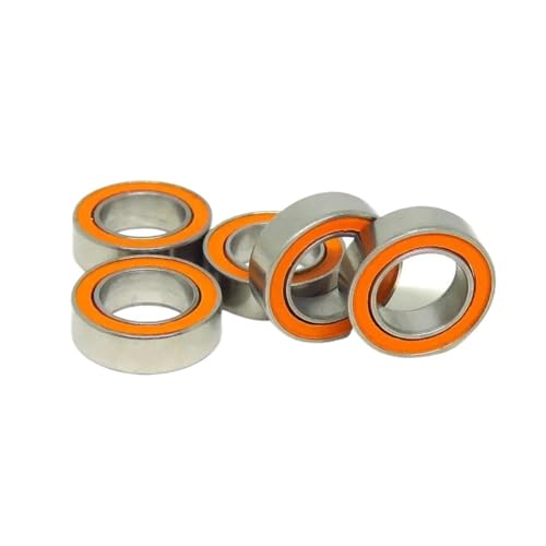 10 stücke SMR106 2RS Keramik Lager 6x10x3 SMR106C 2OS Hybrid Keramik Lager 6 * 10 * 3 reel Lager MR106 RS L1060 DDU(SMR84C-2OS 4x8x3mm) von QLRCCKVVT