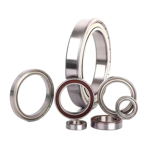 10Pcs 6805 6806 ZZ 2RS Lager 25 * 37 * 7/30 * 42 * 7mm ABEC-5 Metric Dünne Abschnitt 61805RS 61806 ZZ Kugellager 6806RS(Orange,ABEC 3) von QLRCCKVVT