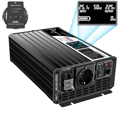1500W inverter 12v 220v pure sine wave solar power inverter DC 24V 48V to AC 110V with remote control(48V,220-230V_UNIVERSAL) von QLRCCKVVT