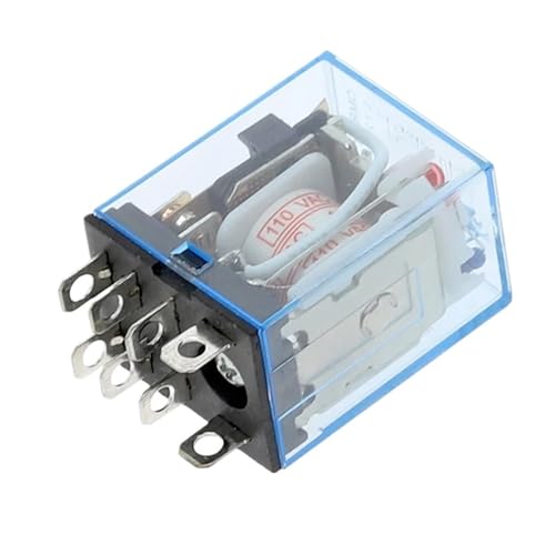 1pcs General Purpose LY2NJ HH62P Electronic Micro Electromagnetic Relay LED Lamp 10A 8 Pins Coil DPDT DC12V 24V AC110V 220V(DC 12V) von QLRCCKVVT
