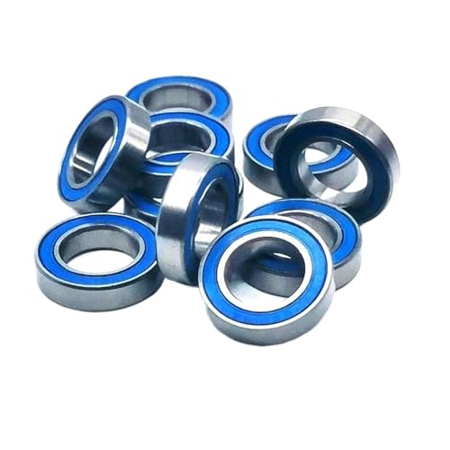 2 STÜCKE 6801RS Lager ABEC-7 12x21x5mm Dünne Abschnitt 6801-2RS Kugellager 61801 RS Mit schwarz Versiegelt L-2112DD von QLRCCKVVT