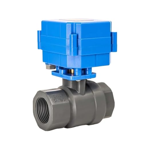 2 Way UPVC Drainage valve DN20 5V 12V 24V 220V Micro Electric Ball Valve(DC12V_LH-W621) von QLRCCKVVT