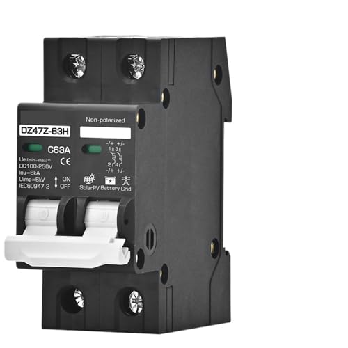 2P DC100V 150V 200V 250V 500V 1000V Spannung DC MCB Circuit Breaker 16A 20A 25A 32A 40A 50A 63A Solar Panel Batterie Schutz(16A) von QLRCCKVVT
