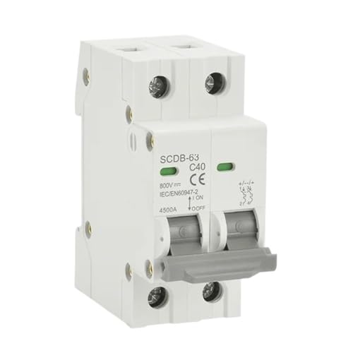 2P Solar DC 12V 24V 550V PV MCB Batterie Auto Protector Mini Circuit Breaker Kurze Überlast Schaltung Schutz 20A 25A 32A 63A(63A) von QLRCCKVVT