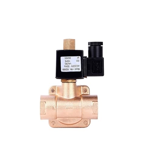 3/4" Normally Open High Pressure Solenoid Valve 110V 24V 12V 24v 0955 Brass Solenoid Valve(NPT_220VAC_EPDM-SEAL) von QLRCCKVVT