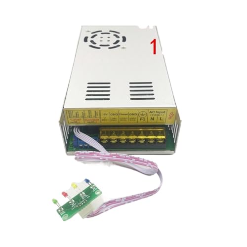 360 W USV Ladefunktion Schaltnetzteil 12 V 30 A 350 W Batterie Ladegerät 13,8 V Backup (Lithiumbatterie) von QLRCCKVVT
