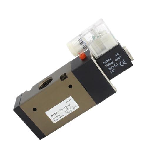 3V410-15 Air standard pneumatic control valve DC24V DC12V AC220V AC110V two-position three-way pneumatic reversing valve(3V410-15-NC DC12V) von QLRCCKVVT