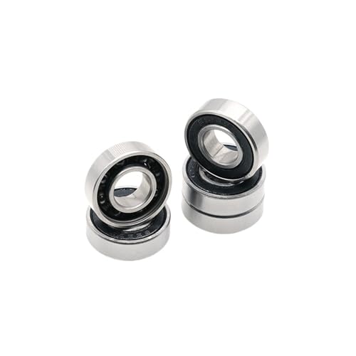 5 STÜCKE 695RS CB 5x13x4mm Hybrid-Keramiklager ABEC-7 Fahrradunterteile 695RS CB Keramikkugellager von QLRCCKVVT
