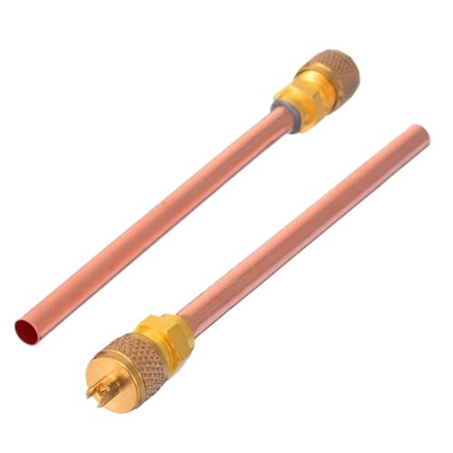 Air Conditioner Refrigeration 6mm OD Tube Service Access Valve 4.5" Long von QLRCCKVVT