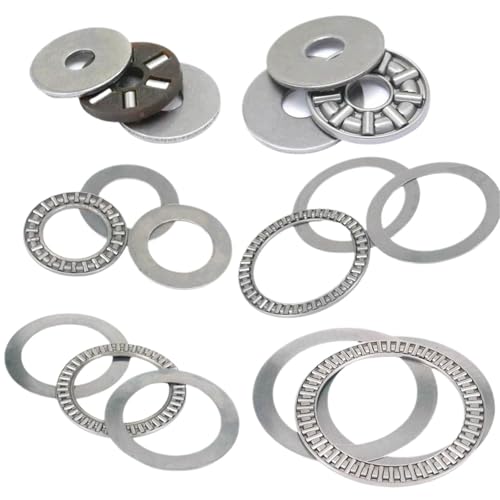 Axial-Nadellager der Serie ID 4–160 mm, ABEC-1, jeweils mit 2 Unterlegscheiben(65x90x3mm (1 Pc)) von QLRCCKVVT