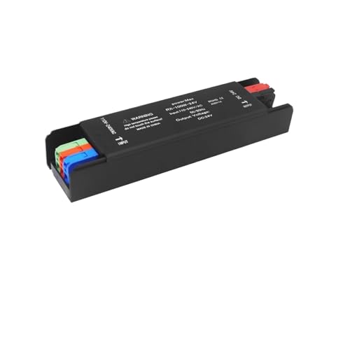 Dünne, stumme Beleuchtungstransformatoren 60 W 100 W 200 W 300 W 400 W LED-Streifen-Netzteil AC110 V 220 V auf DC12 V 24 V LED-Konverter(200W,2PCS_DC12V) von QLRCCKVVT