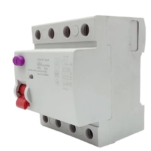 Elektrische Fahrzeug EV Lade Pile Fehlerstrom Breaker DC RCCB RCD 2P/4P 63A 30mA Typ B 6KA Din Schiene Erde Leckage(2P25A300MA) von QLRCCKVVT
