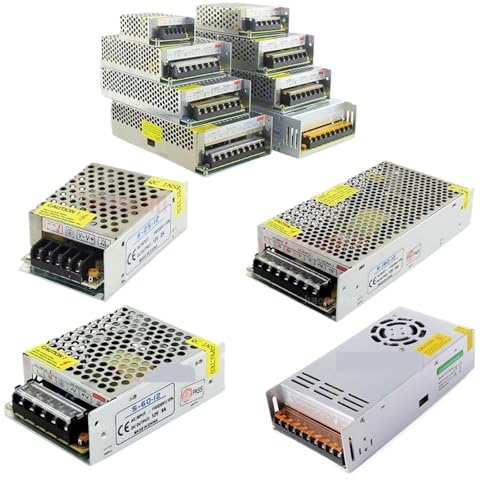 LED-Treiber 5V 12V 24V 36V 48V 1A 2A 5A 10A 20A 30A 60A LED Power Supply AC85-265V Lighting For LED Power Lights (10A, Adjustable 0V-36V) von QLRCCKVVT