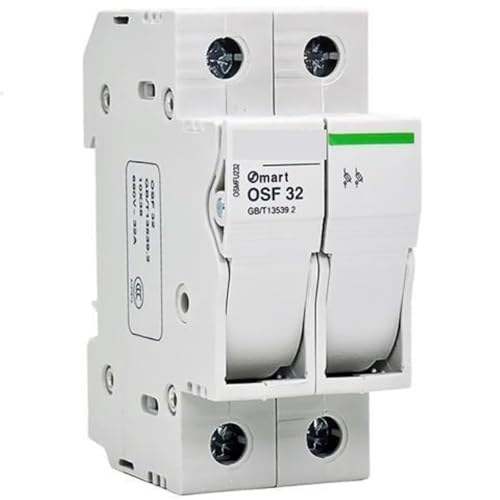 Sicherungssockel OSMFU232 Mart OSF32 2P 1P 10x38 1A-32A SICHERUNG OSF 32(4A Fuse) von QLRCCKVVT