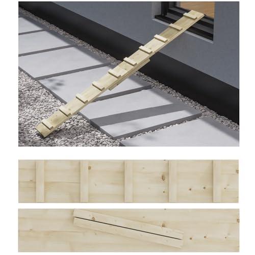 Katzenleiter Katzentreppe Katzenstufe für Balkon Treppe ohne Befestigung 2 m lang Katzenleiter Katzentreppe Katzenstufe für Balkon Treppe ohne Befestigung 2 m lang von QLS