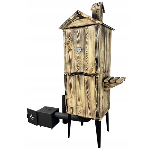 Räucherkammer Räucherei Garten Holzräucherei Holz 120x50x50 cm von QLS