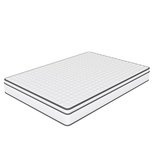 Matratze 140x190/90x200cm,Federkernmatratze,7-Zonen Orthopädische Matratze, Ergonomische,mit Komfortschaum, Gewebe mit weicher Oberfläche,Matratze für Erwachsene,Mittlerer Härtegrad (90x200cm) von QLTXYHML