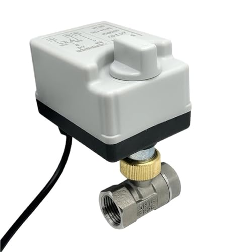 1/2 "Edelstahl Motorisierte Kugelhahn Mit Manuelle Schalter 220V Drei Draht Zwei Punkt Control Kugelhahn(220VAC) von QLYMDDSA