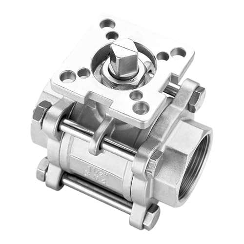 1-1/2" 304 Edelstahl Hohe Plattform Dreiteiliges Kugelventil Innengewinde 1-1/2" 304 Edelstahl Hohe Plattform Dreiteiliges Kugelventil Innengewinde von QLYMDDSA