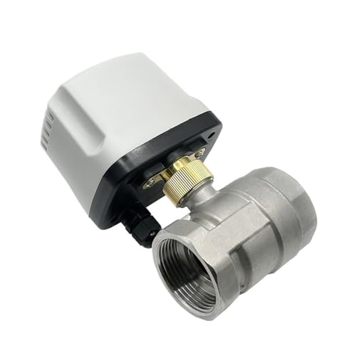 1-1/2" 304 Edelstahl IP65 Wasserdichter motorisierter Kugelhahn 220V 12V 24V 3-Draht 2 Steuerkugelhahn(24VDC_CR02) von QLYMDDSA