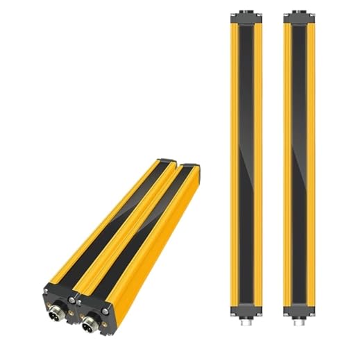 1 stücke Sicherheitslichtvorhang-Sensorschalter 8 10 12 14 Strahl Infrarotgitterschutzvorrichtung 20 mm 40 mm Auflösung Bereichsschutz NPN(40mm-4 Beam,WATERPROOF-3M_NPN NC) von QLYMDDSA