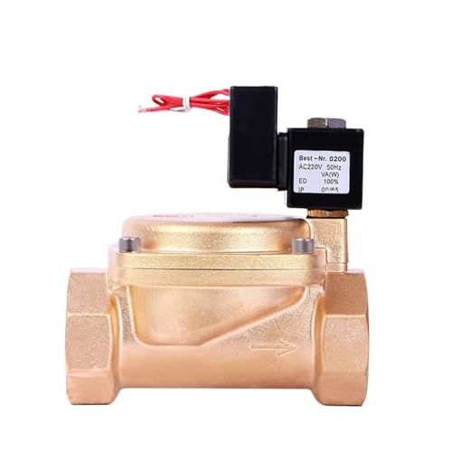 2" Messing-Hochdruck-Nicht-Magnetventil 110V 24V 12V 24v normalerweise geschlossen(NPT_12VDC_VITON-SEAL) von QLYMDDSA