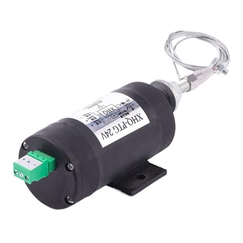 DC 12V 24V Diesel Generator Stop Magnetventil Motor Flammendurchschlag-gerät Off Ventil Feuerlöscher Normal Geschlossen Öffnen XHQ-PTG XHQ-FZ(Normal Open XHQ-PTG,12V) von QLYMDDSA