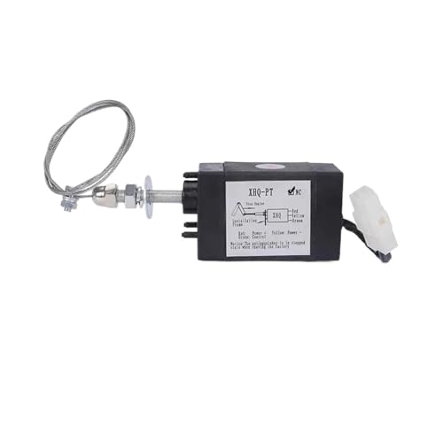 Normal geschlossen NC 12V Motor Flammendurchschlag-gerät Off Ventil XHQ-PT-NC Normal geöffnet 12V 24V 52MM Reise länge(Normal Close,24V) von QLYMDDSA