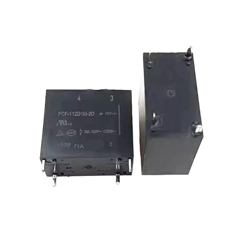 QLYMDDSA 2 stück PCF-112D1M-2A PCF-112D1M-2B PCF-112D1M-2C PCF-112D1M-2D PCF 112D1M 2D 2B 2C 12V 20A 4PIN Automobil Relais(PCF-112D1M-2C) von QLYMDDSA