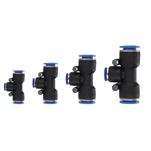 QLYMDDSA 40PCS PEG6-4 PEG8-4 PEG8-6 PEG10-6 PEG10-8 PEG12-10 Druckregler Drossel Ventil Kompressor Zubehör Pneumatische Fitting(PEG10-8) von QLYMDDSA