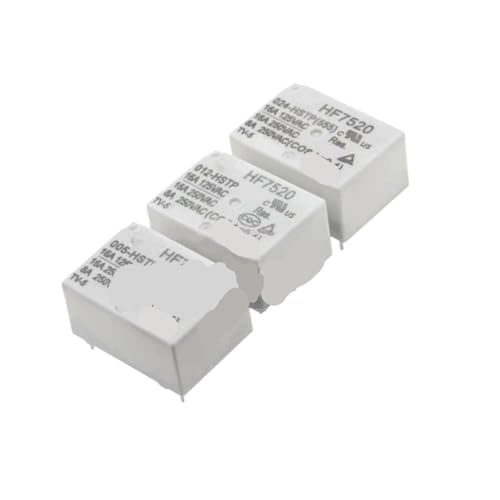 QLYMDDSA 5PCS Relais HF7520 005-HSTP HF7520 012-HSTP HF7520 024-HSTP HF7520-012-HSTP HF7520-009-HSTP 9V 12V 4PIN 16A(12VDC) von QLYMDDSA
