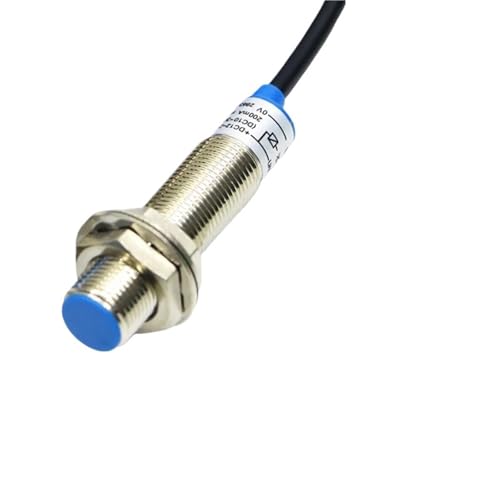 QLYMDDSA Induktiver Näherungssensor LJ12 DC 6–36 V oder AC 90–250 V Zylindrischer Näherungsschalter 2/4 mm NPN PNP NO NC NO + NC Metallsensoren(2mm NPN NO) von QLYMDDSA