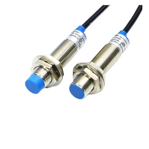 QLYMDDSA Induktiver Näherungssensor LJ12 DC 6–36 V oder AC 90–250 V Zylindrischer Näherungsschalter 2/4 mm NPN PNP NO NC NO + NC Metallsensoren(4mm NPN NO and NC) von QLYMDDSA