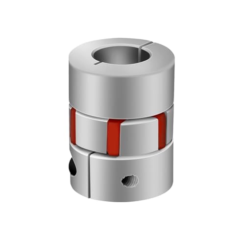1 STÜCKE D40L50 Flexible plum clamp Motorkoppler welle größe CNC Jaw wellenkupplung/8/10/12/14/16/18/20/22mm(12x12) von QLYUEUI