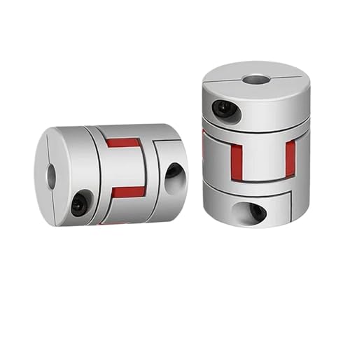 1 STÜCKE Spinnenpaar D40L50 Flexible Pflaumenklemme Motorkoppler Wellengröße CNC Jaw Wellenkupplung 6mm-24mm(10x12) von QLYUEUI