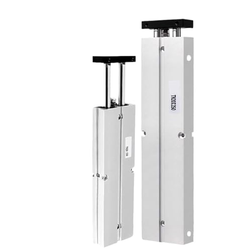 1 stück Pneumatischer Doppelstangen-Pneumatikkolben-Luftzylinder TN10x300 16x200 20x400 Langhub 200mm bis 500mm(TN20,Stroke 200mm) von QLYUEUI