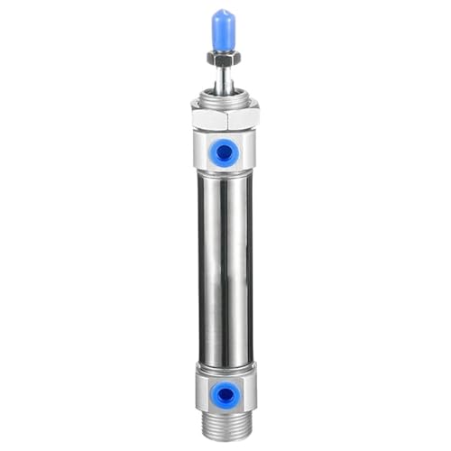 1 stück runde mini edelstahl luft pneumatische zylinder DSNU-20 25 Hub 10-200mm DSNU-20-20-PA(-20-P-A,DSNU-20) von QLYUEUI