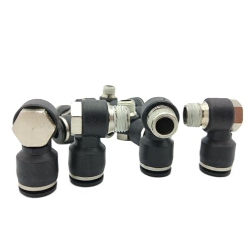 10 Teile/los PH M5 1/8 1/4 3/8 1/2 Kunststoff Pneumatische Fitting Männlichen Banjo Fitting for PU PA12 Rohr Automatisierung Teile(PH4 02 4mm 1-4,R Thread) von QLYUEUI